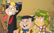 Chavo, Quico and Junior