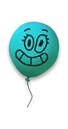 Here's Alan the balloon