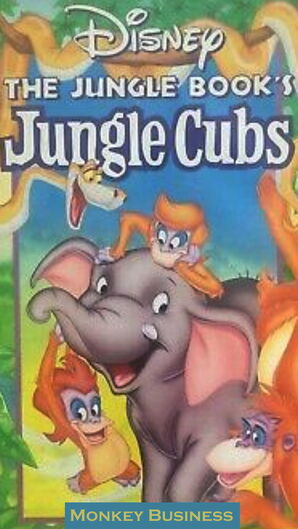 Jungle Cubs Monkey Business VHS