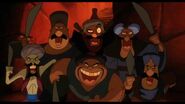 and the Forty Thieves as Gaston's The Angry Mob