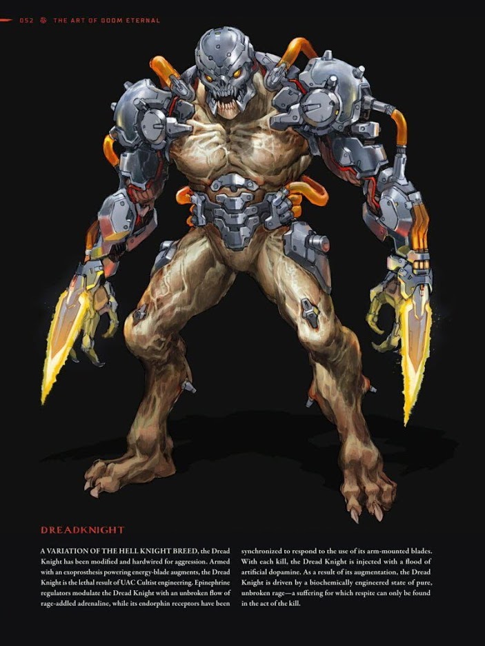 pix Doom Eternal Dread Knight Art dread knight the parody wiki fandom