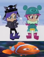 Marlin loves Ami and Yumi's winter oufits