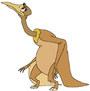 Paula Schaeffer as a Quetzalcoatlus