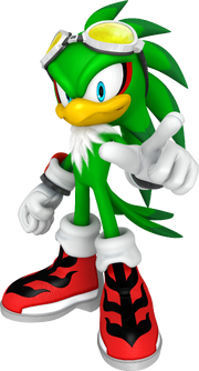 Jet the Green Anthropomorphic Hawk.png