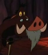 Old Pumbaa as Officer Muldoon (Old)