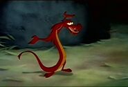 Mushu as Artemis