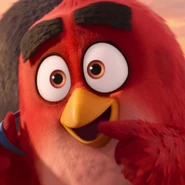 Red as The Abominable Snowman