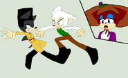Wallace Vs. Victor Quartermaine in sonic style