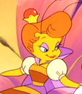 Queenie as Princess Saffron