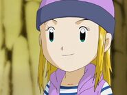 Zoe Orimoto (Digimon Frontier) in Boombayah P2 costume and wearing "red" glove