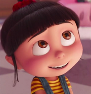 Agnes as Katie Mitchell (Toddler/Kid)