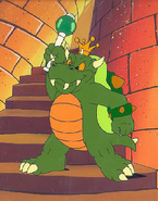 and King Koopa as the Owls