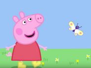 Peppa and a Butterfly!