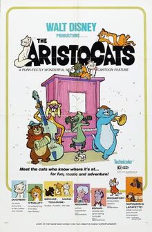 The Aristocats English Poster