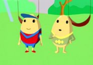 Eggbert and Leo as Tanzania