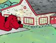 Clifford The Big Red Dog was sleeping in school