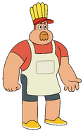 Fryman as Chef Louis