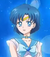 Sailor Mercury in Sailor Moon