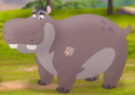 Beshte as Mr. Hippo