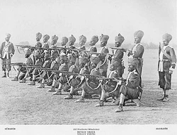 Company A of the 1st Gharki National Police Battalion.  This company was made of ethnic Asli policemen.