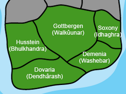 Map of Malivia (Malivian-Dundorfian)