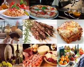 Some typical Istalian dishes