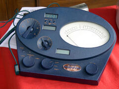 Scientology e meter blue