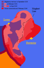 The Crusade found itself defeated at the hands of Pntek Nationalists during the course of the Pontesian Civil War