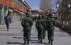 Soldiers Patrolling Gongmangdo