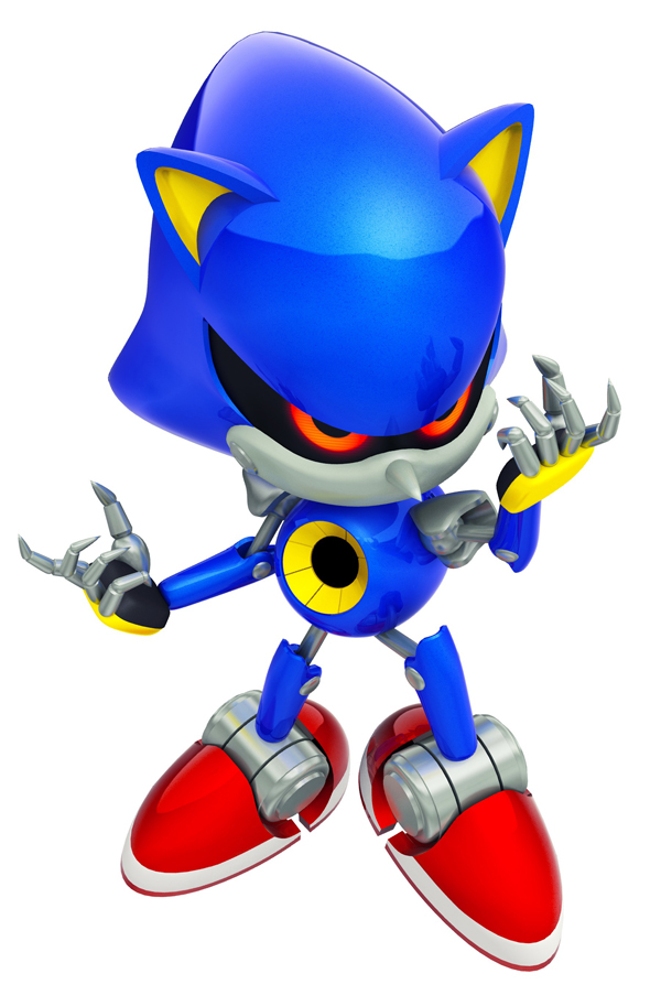 Metal Sonic Tails19950 - Sonic Channel Metal Sonic Png Transparent