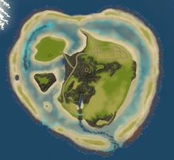 Laying the roads and early terrain painting for version three.