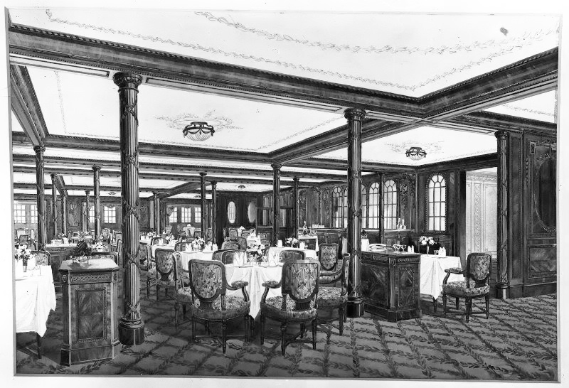 Britannic: 1st Class Restaurant | Passenger-ships-and-liners Wiki | Fandom