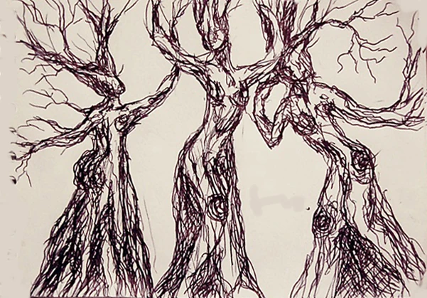 Рисование весеннее дерево. Красивое дерево рисунок карандашом. Стилизованное дерево. Изобразите какое нибудь дерево в котором 8. Зарисовки деревьев.