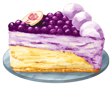Mascarpone Ice Cream Cake with Berries | Lil' Cookie