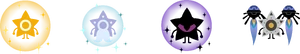 HD Render of all the Hoshipons