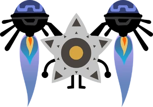 HD Render of Mecha Hoshipon