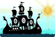 The Patapons and Zigotons' ship to Earthend