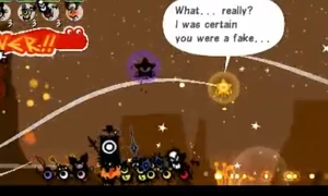 Black hoshipon and Gold hoshipon arguing.