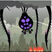 Darantula preparing to use Poison Spray