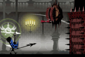 Yarida doing Fear Spear with Leaping Spear and Spear BOOM.