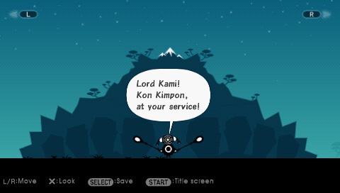 Rumble Thump the Baby Mountain and Kon Kinpon | Patapon Wiki