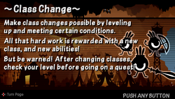 Class change