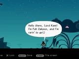 Pop Bean the Legume and Fah Zakpon