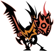 TaterazayPose.png (52 KB) Taterazay wielding the Flame Sword and Flame Shield