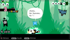 Ban The Tatepon turning into a spirit upon dying. (In spanish).