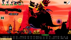 Golden Hoshipon vs. Black Hoshipon in Patapon 3