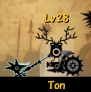 Ton as a fully evolved Cannassault