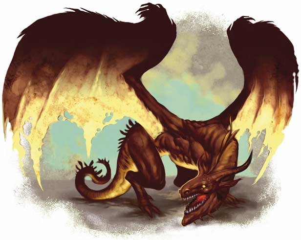 Flame Drake - Monsters - Archives of Nethys: Pathfinder 2nd Edition Database