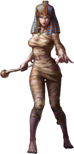 an Osirion mummy