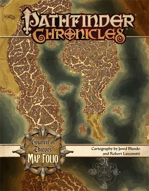  Pathfinder Chronicles: Legacy of Fire Map Folio